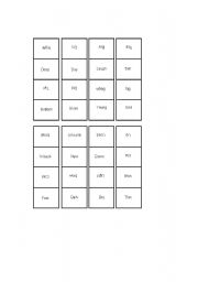 English Worksheet: Dominal Opposites