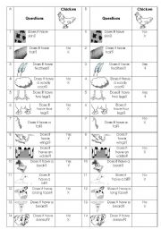 English Worksheet: Farm Animals