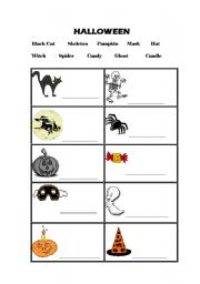 English Worksheet: Write it name!!