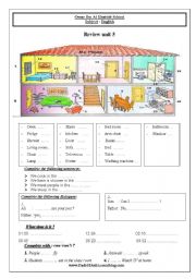 English Worksheet: ROOMS OF THE HOUSE