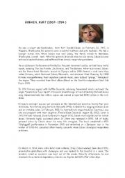 KURT COBAIN, BIOGRAPHY