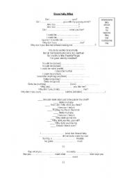 English Worksheet: Song: Grace Kelly - Mika