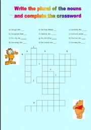 plural crossword