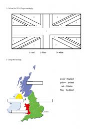 English Worksheet: The UK