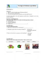 Xmas - worksheet