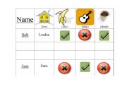 English Worksheet: Present simple 1