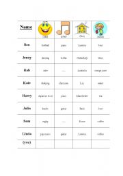 English Worksheet: Present simple 2