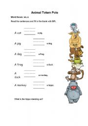 English Worksheet: Preposition of Place