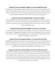 English Worksheet: Giving Advice 1
