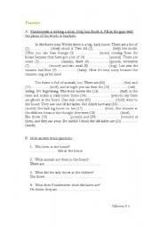 English Worksheet: Plurals exercise