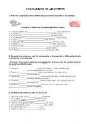 English Worksheet: Comparison 