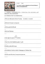 English Worksheet: A Christmas Carol