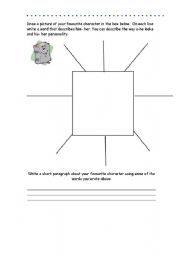 English Worksheet: Spidergrams templates