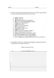 English worksheet: reported speech