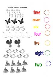 English Worksheet: farm animals II