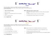English Worksheet: Guessing Game