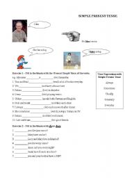 English Worksheet: Simple Present Tense