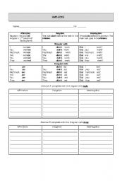 English worksheet: SIMPLE PAST