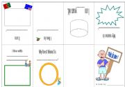 English Worksheet: This is me! book