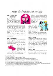 English Worksheet: DATING