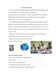 English Worksheet: STUDYING ABROAD