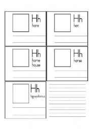 English worksheet: Letter Book HMK