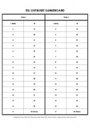 English worksheet: ESL Outburst