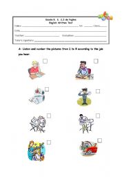 English worksheet: personal identification