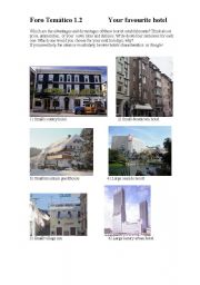 English Worksheet: Hotel description