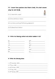 English Worksheet: revision worksheet