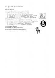 English worksheet: Exercise of Relative Pronouns