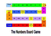 The Numbers - Board game