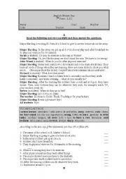 English worksheet: Test 