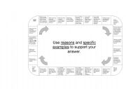 English Worksheet: TOEFL Independent Speaking Practice BOARDGAME