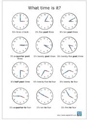 Time guide
