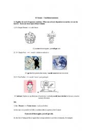 English Worksheet: If Clauses - handout