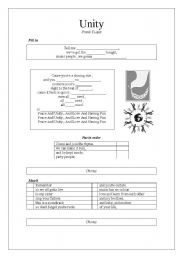 English Worksheet: Song worksheet, Unity by Frank Ti Aya