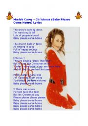 Mariah Carey - Christmas (Baby Please Come Home) Lyrics