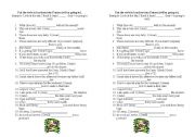 English Worksheet: future tense