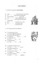 English worksheet: Past Simple