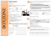 English Worksheet: Father and Son by Boyzone