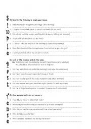 English Worksheet: Simple Past Worksheet