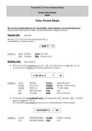 English Worksheet: Present simple