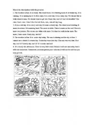 English Worksheet: Weather