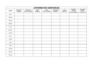 English Worksheet: Verb tenses