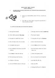 English Worksheet: Song: She`s got her ticket (Tracy Chapman)