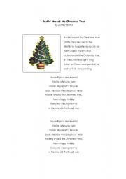 English Worksheet: Rockin Around the Christmas Tree