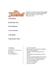 English worksheet: Mr Baseball and Japanese Customs