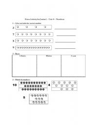 English worksheet: Numbers