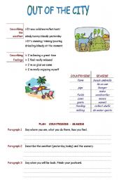 English Worksheet: Writing Plan 